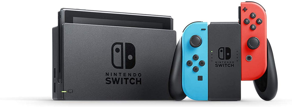 Nintendo Switch – Neon Red and Neon Blue Joy-Con