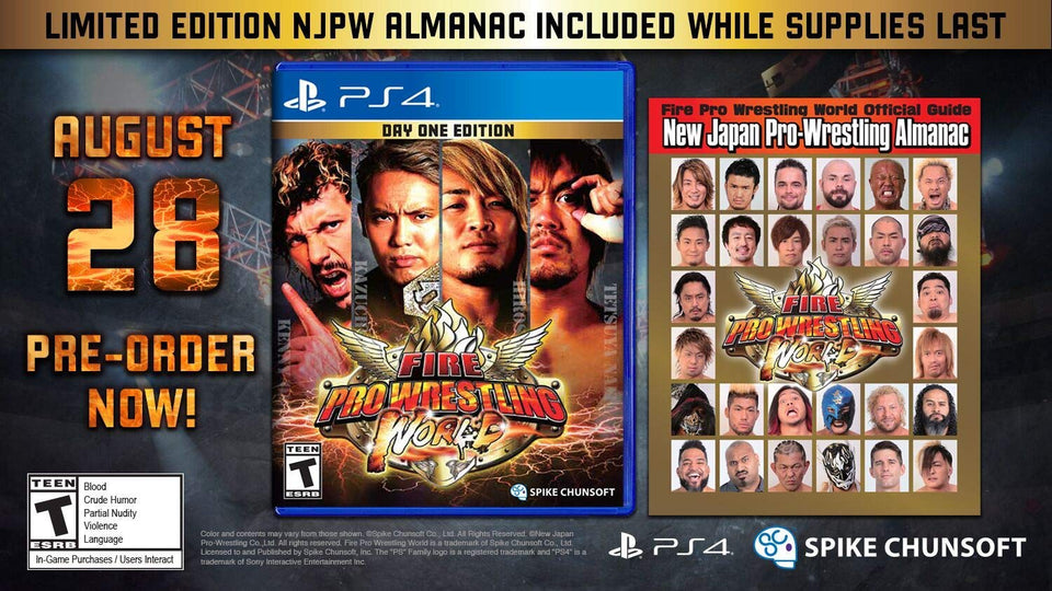 Fire Pro Wrestling World - PlayStation 4