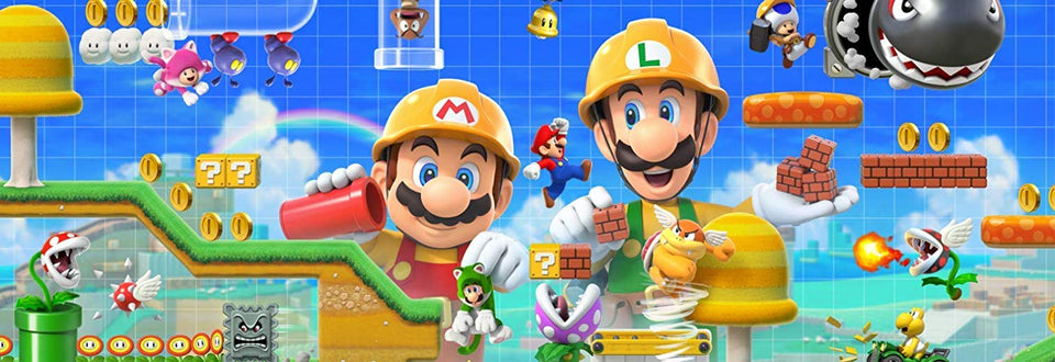 Super Mario Maker 2 + Nintendo Switch Online 12-Month Individual Membership - Nintendo Switch
