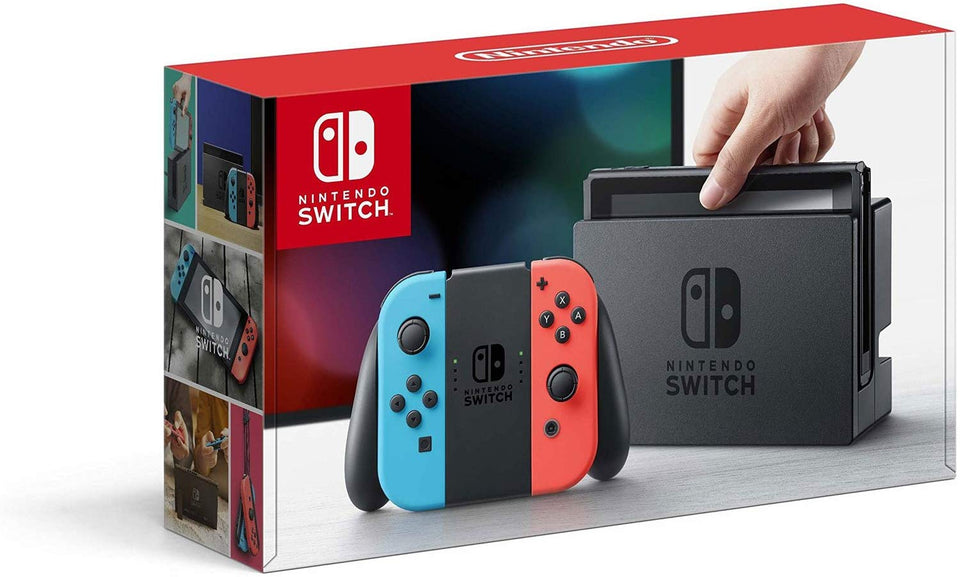 Nintendo Switch – Neon Red and Neon Blue Joy-Con
