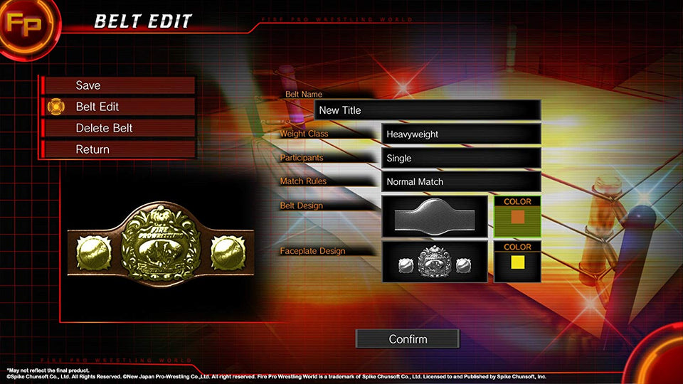 Fire Pro Wrestling World - PlayStation 4